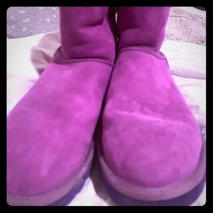 Uggs size 8 purple